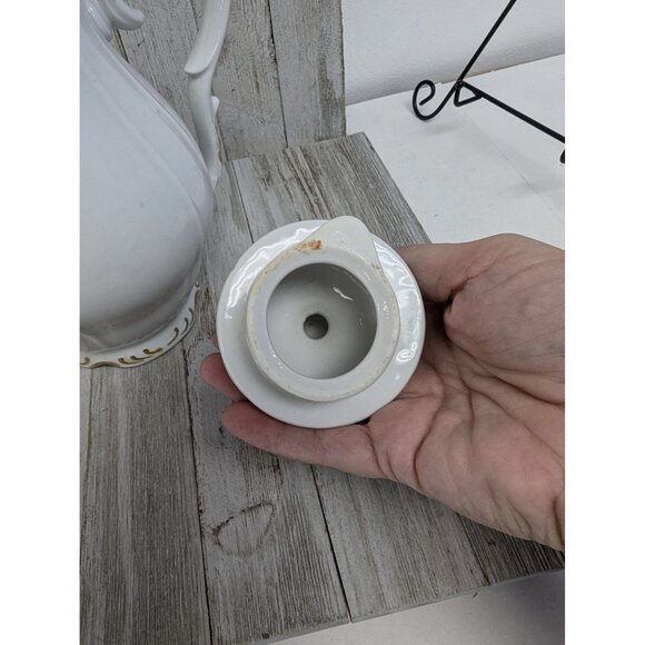 Vintage BOHEMIAN Fine China Tea Pot With Lid Czechoslovakia BOH53 - Picture 4 of 12